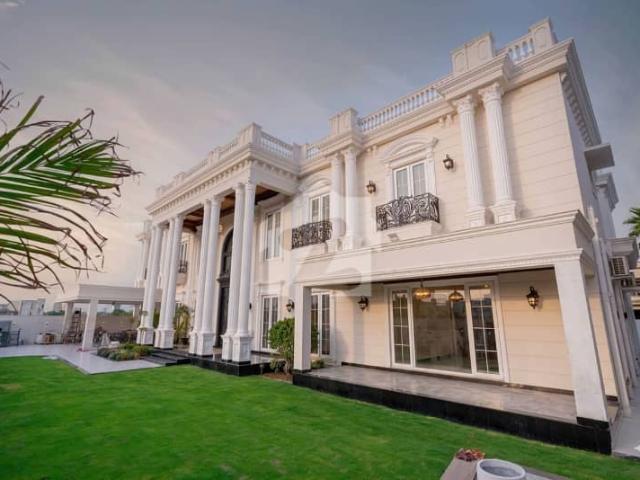 2 kanal fully furnished theatre meditarrian design bungalow available for sale in phase 5 dha lahore