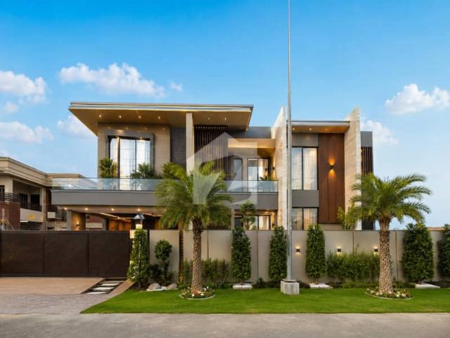 2 Kanal Fully Furnished Brand New House In DHA Phase 6 Of 18 Kv Solar Power Backup With Generator 6 Bedroom With Attach Bath Kitchen Tv Lounge Drawing The Most Beautiful House Fully Furnished Near The Park And Commercial