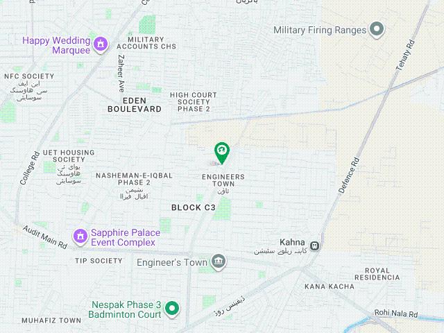 2 Kanal Facing College Road 150 Feet Road Khaira Distribute Hot Location Plot For Sale In IEP Engineers Town Block F2