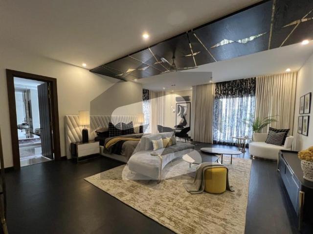 2 Kanal House Fully Furnished 1 Kanal Lawn 1 Kanal House Pool, Cenima, DHA Phase 6