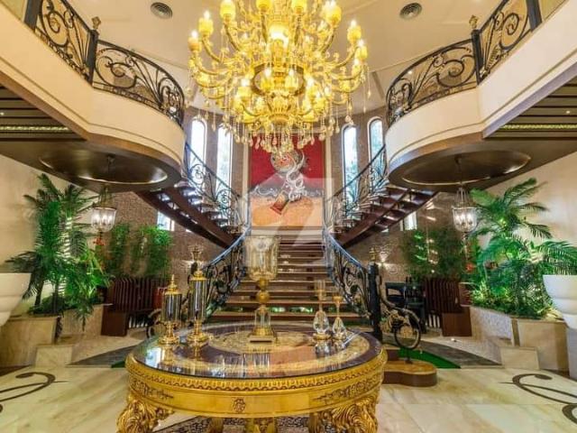 2 Kanal House For Sale Top Quality Build Luxurious Beautiful Ultra Modern Mazhar Munir Design Villa Full Furnished With Full Basement Swimming Pool& Home Theater For Sale In DHA Lahore Phase 2 Prime Location