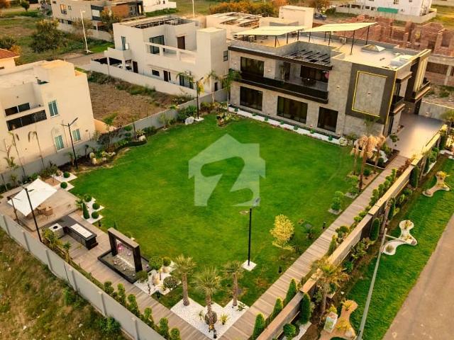 2 Kanal House For Sale 1 Kanal House +1 Kanal Lawn Top Quality Build Luxurious Beautiful Ultra Modern Mazhar Munir Design Villa Full Furnished With Full Basement Swimming Pool& Home Theater For Sale In DHA Lahore Phase 6 Prime Location