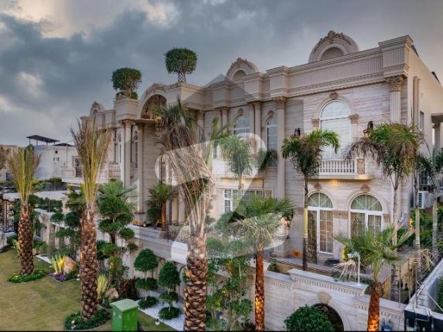 2 Kanal Spanish House Full basement and full Farnish with pool house for sale in DHA LAHORE Phase 6 DHA Phase 6