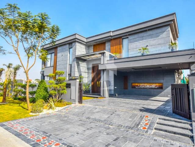 2 Kanal Ultra Modern Design Bungalow Full Basement Full Furnished With Pool Cinema Lift Installed In DHA Phase 7