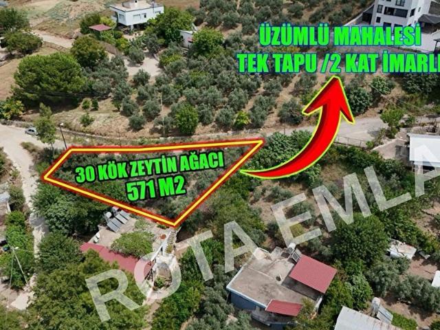 2 KAT İMARLI 571 M2 SATILIK ARSA