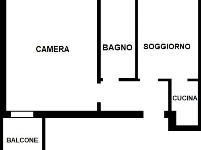 2 locali con cantina