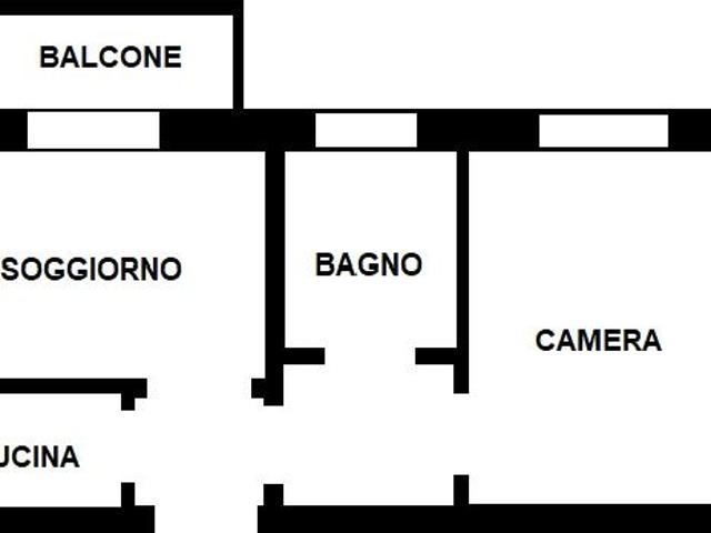 2 locali con cantina