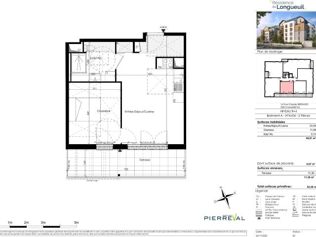 2 pièces · 40.81 m²