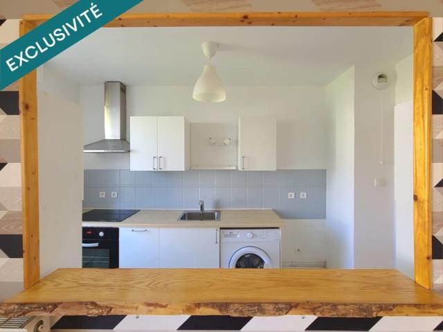 2 pièces 50 m² avec balcon cave garage