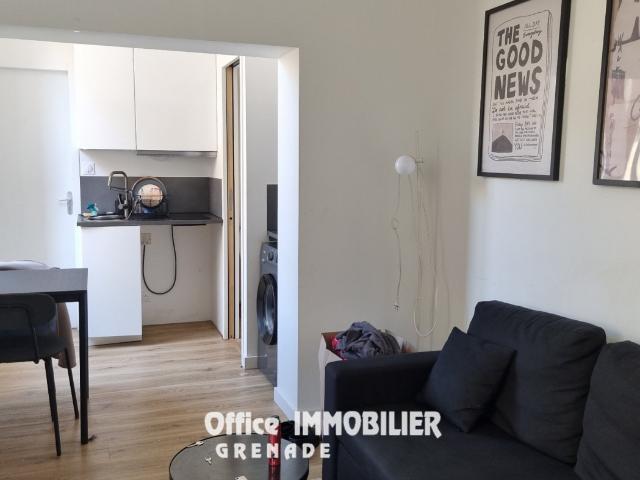 2 pièces, 24m², en location à Grenade 520 € par mois