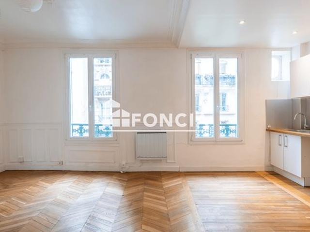 2 pièces 33m² CROISEMENT RUE RAMEY/CUSTINE