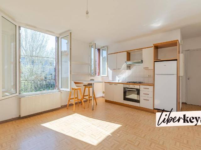 2 pièces 35m² lumineux, cave, garage et cour commune ALFORTVILLE