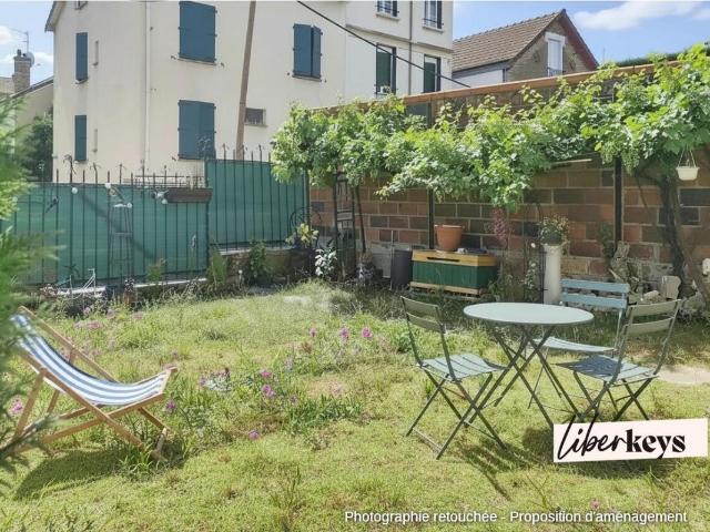 2 pièces 38m² Climatisé Jardin collectif Malakoff, proche Gare de Clamart