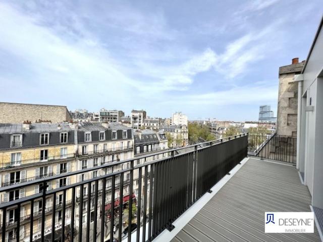 2 pièces + terrasse + cave