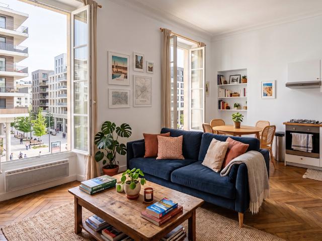 2 PIECES, TERRASSE, PARKING