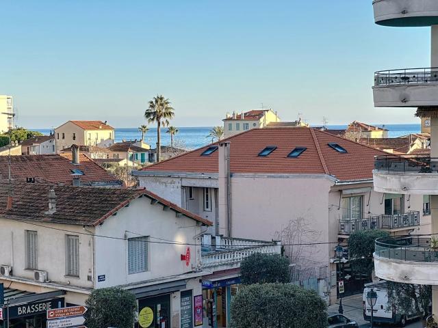 2 pièces vue mer 46m² Cagnes sur Mer