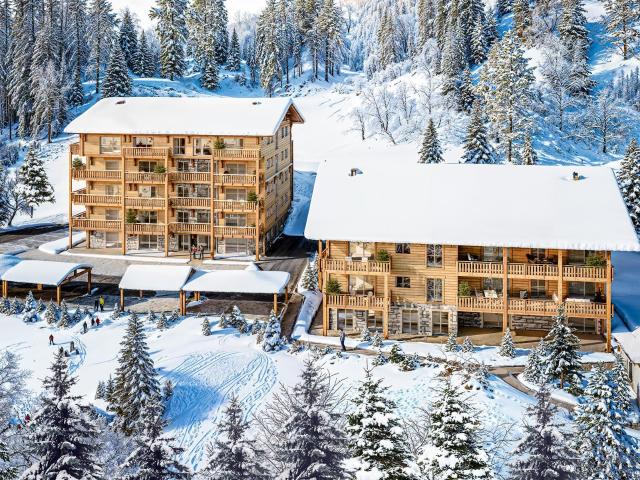 2 pièces, vue panoramique, balcon Sud Ouest 46m² Les Gets
