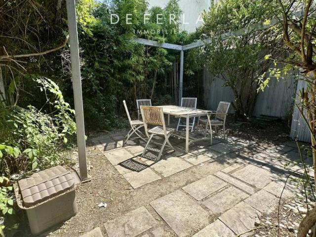 2 pièces avec jardin Paris XIV