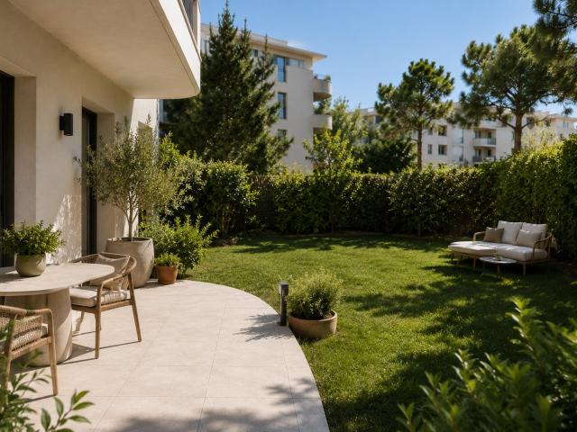 2 PIÉCES AVEC JARDIN PRIVATIF – UN VRAI COIN DE NATURE EN VILLE ! 2 pièces, 50 m²