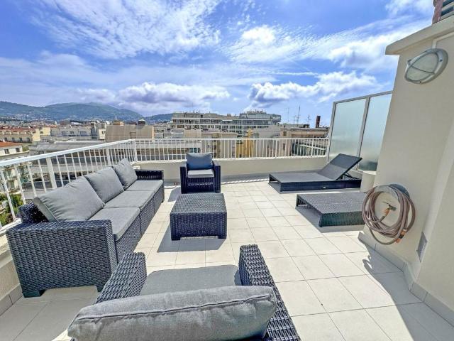 2 pièces avec solarium sur de la Promenade des Anglais
