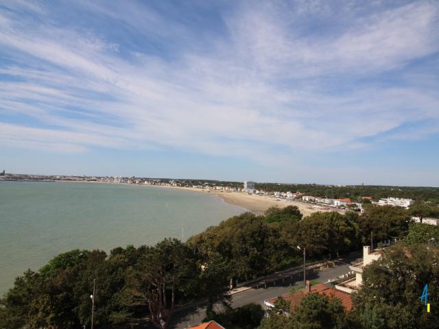 2 pièces avec vue panoramique sur la mer