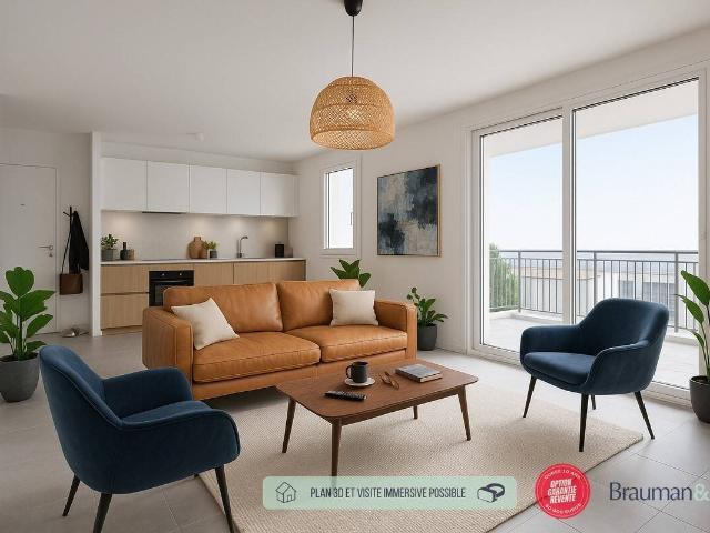 2 PIÈCES de 43m² + EXT s de 10m²