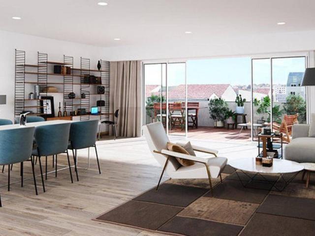 2 PIÈCES de 40m² + JARDIN + PKG s