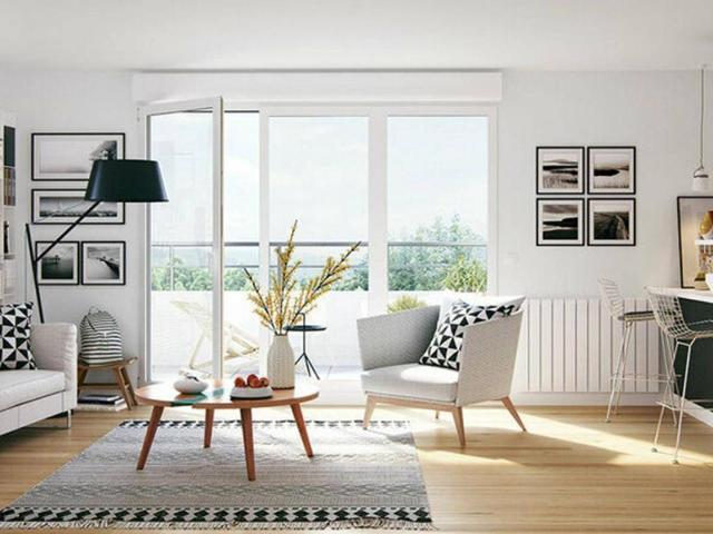 2 PIÈCES de 41m² + JARDIN + PKG s