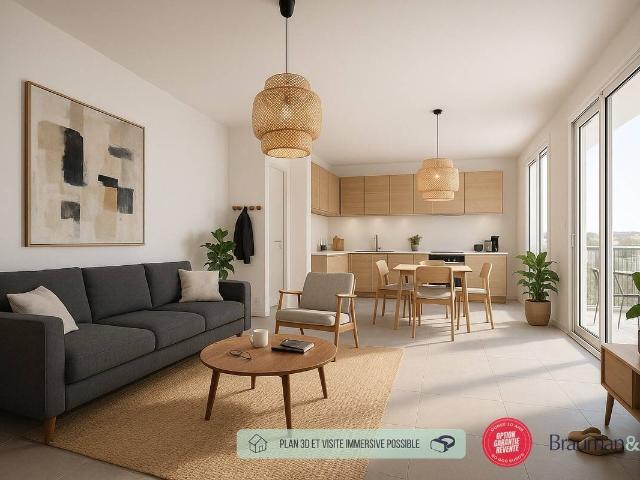 2 PIÈCES de 49m² + EXT s de 6m²