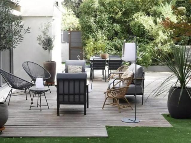2 PIECES EN DUPLEX AVEC JARDIN PRIVATIF