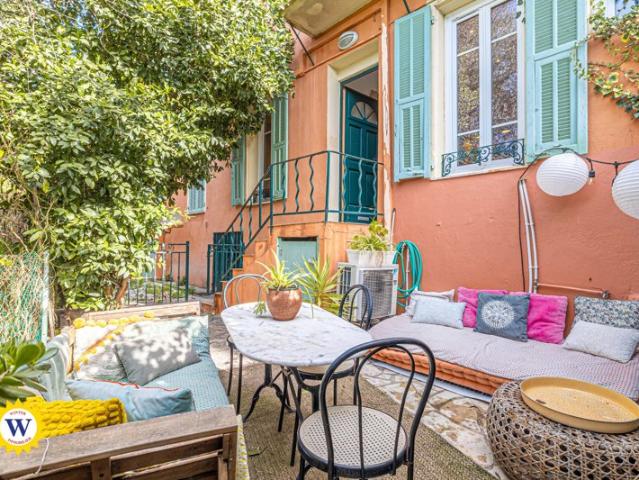 MONT BORON 2 pièces en rez de jardin Terrasse de 22m²