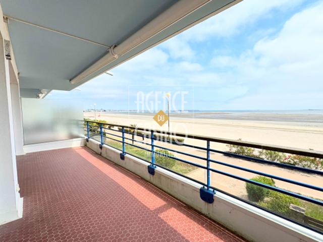 2 pièces, Face mer, plage benoit, 55,13m2 avec grde terrasse