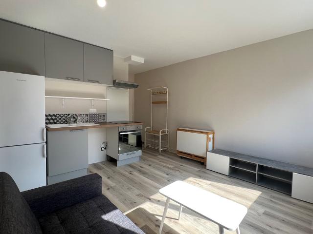2 pièces meublé 29m²