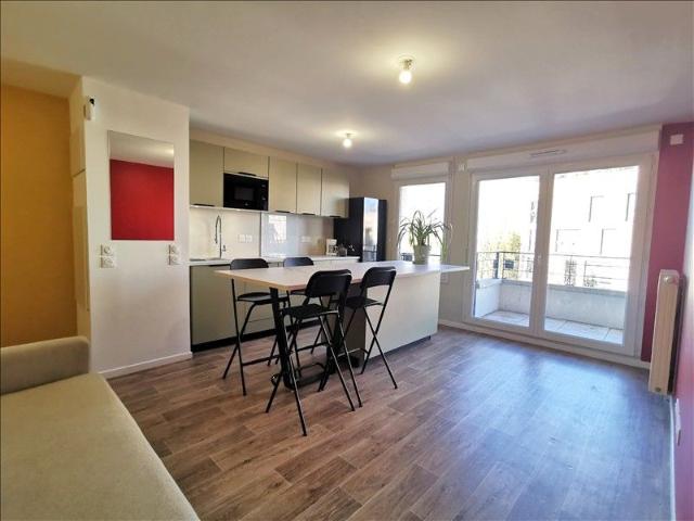 2 pièces Meublé 43,57 m² 4ème étage Colocation non autorisée