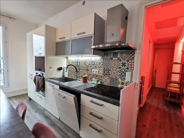 2 pièces Meublé 47,67 m² 3ème étage Colocation non autorisée