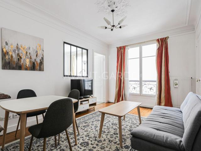2 Pièces Meublé Rue Singer 75016 Paris