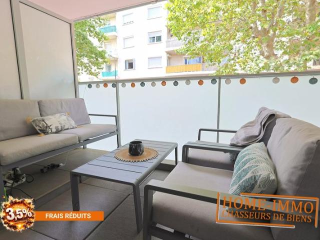 2 PIÈCES RÉCENT AVEC TERRASSE À PROXIMITÉ DE LA MER – JUAN LES PINS