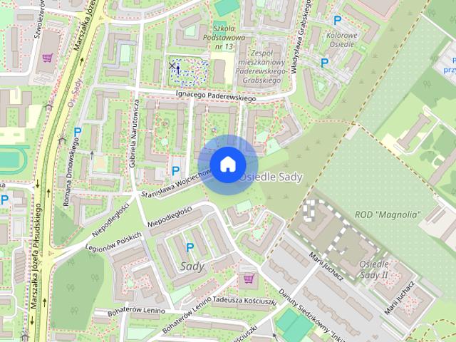 2 pok 51m2 na os.Sady, blok z windą