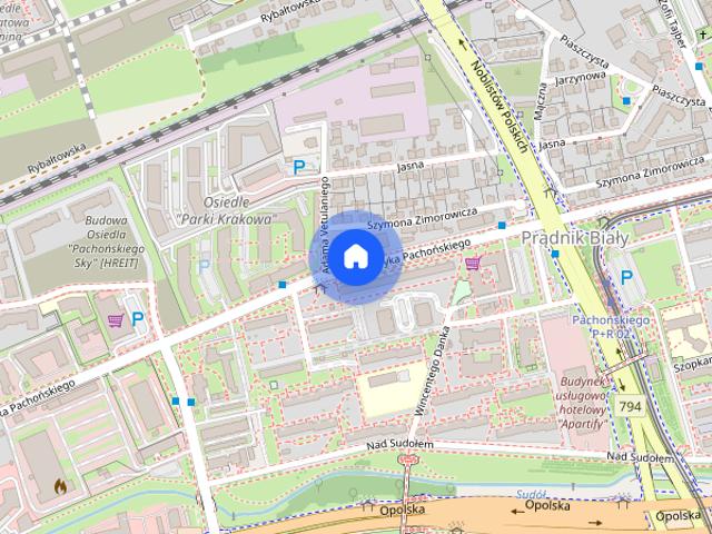 2 pok, Pachońskiego 7, garaż, balkon || od zaraz