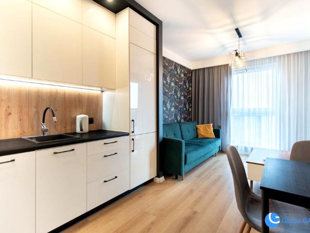 2 pok. Stylowe mieszkanie Mogilska Tower 5 piętro Kraków, Grzegórzki