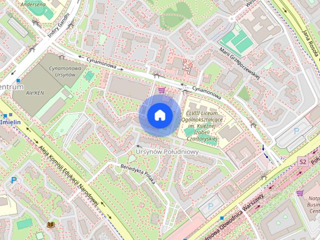 2 pokoje 55 m2 okolice metra imielin | bezpośrednio