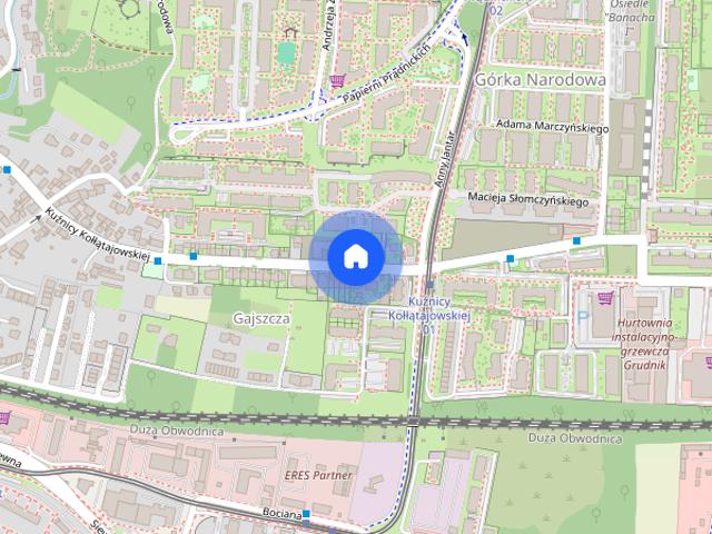 2 pokoje, taras 17m2, miejsce parkingowe, komórka lokatorska, tramwaj