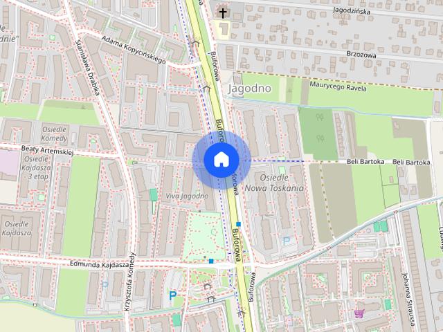 2 pokoje ul.Buforowa z tarasem. Wolne od 20.06.2026