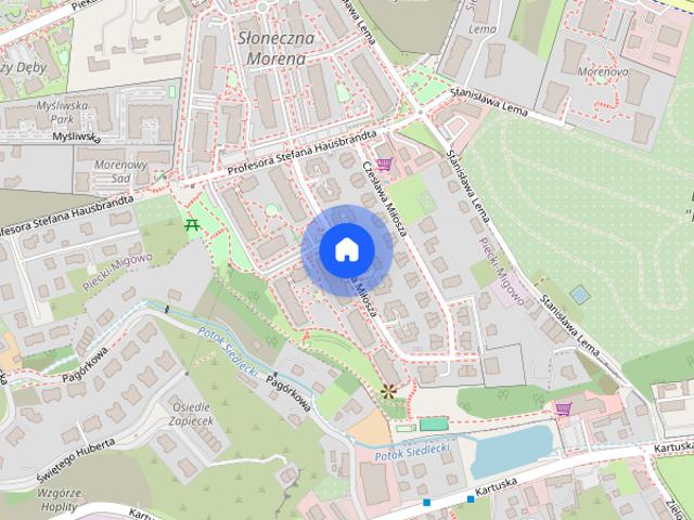 2 pokoje w nowym budynku z MP na 2/3 miesiące