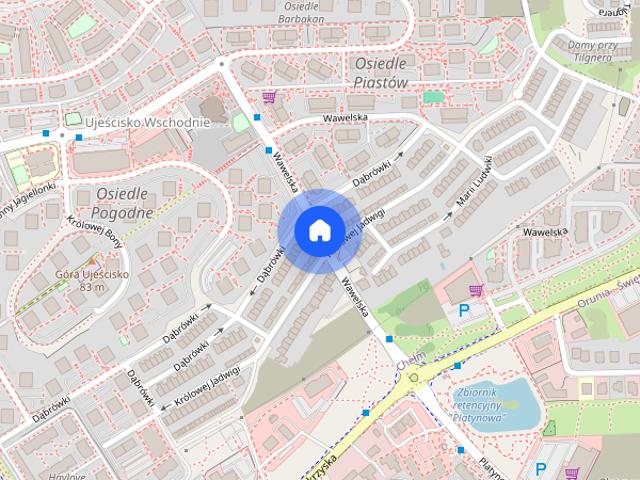 2 pokoje z aneksem, Gdańsk Chełm, umeblowane, najem okazjonalny