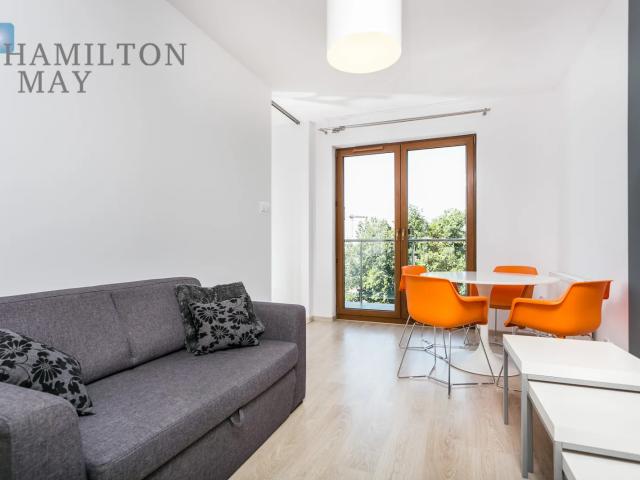 2 pokoje z balkonem, Wiślane Tarasy Hamilton May