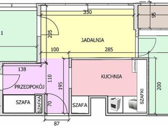 2 pokoje z kuchnią, przy AGH, UR, UKEN, UJ, PK, UE, ASP
