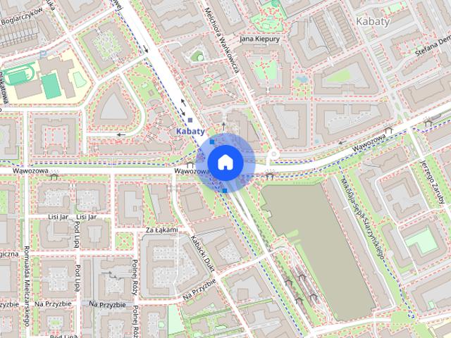 2 pokoje z wyposażeniem! pow. 51,70 m2, balkon, miejsce parking.Kabaty