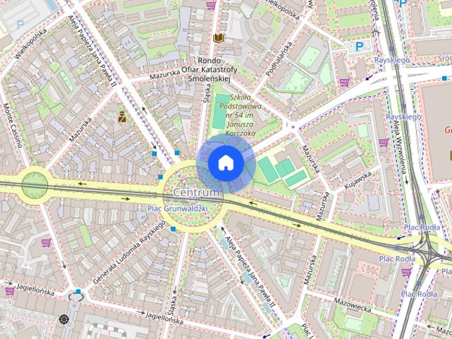 2 POKOJE | CENTRUM | RAYSKIEGO | PRZY GALAXY | BALKON