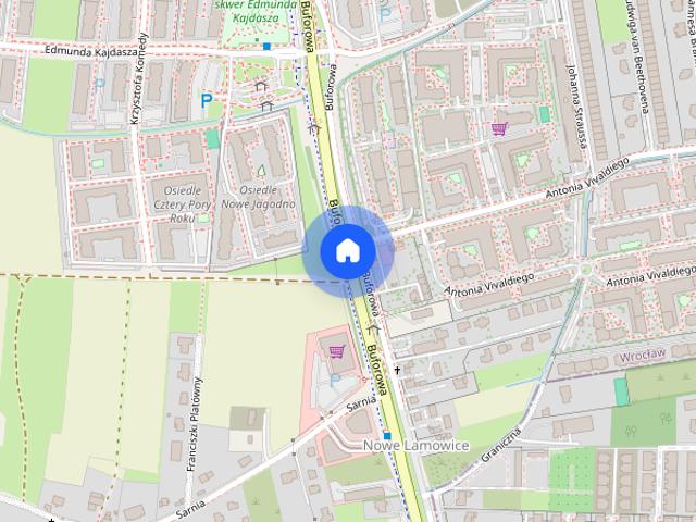 2 pokoje, klimatyzacja, garaż, TV smart